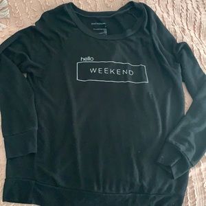 Good hYOUman Black Sweatshirt